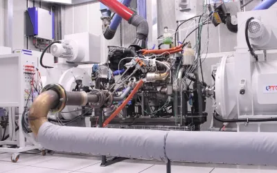 Banc d'essais groupe motopropulseur à combustion