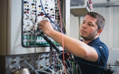 Branchement console d'acquisition