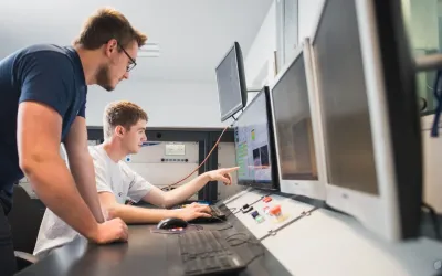Salle de contrôle banc d'essais GMP