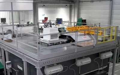 Banc d'essais sismiques