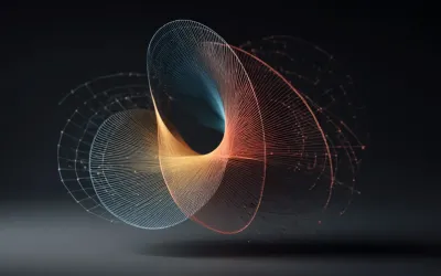 Représentation stylisée simulation analyse vibratoire