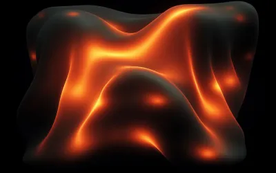 Représentation stylisée d'un transfert thermique