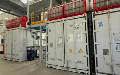 Essais de cyclage de batteries