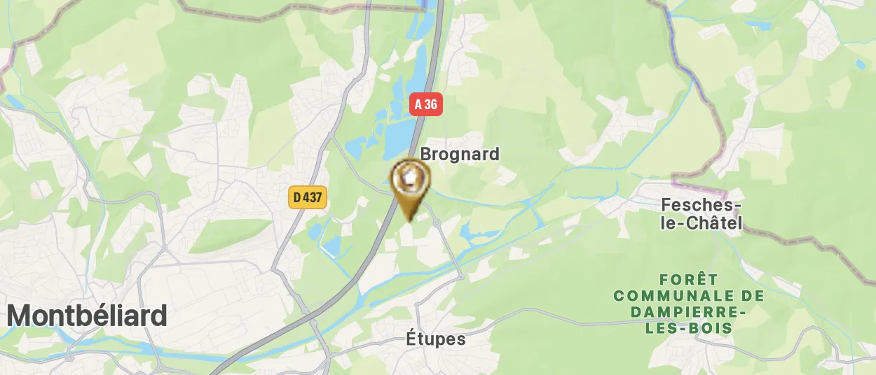 Brognard center location