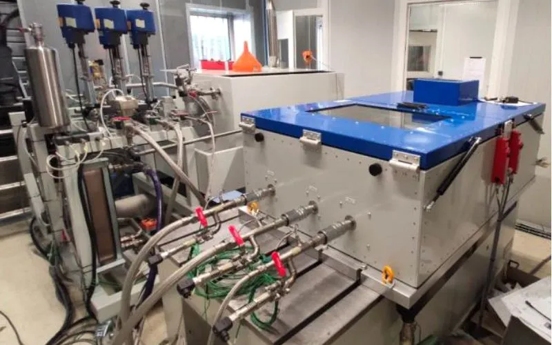 Exemple 1 de conception de bancs d'essais Skid hydraulique pour banc d'essai de roulements