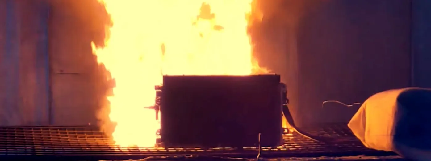 Battery tests - Fire resistance
