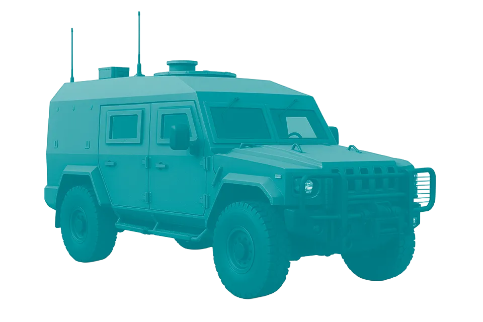 Véhicule de reconnaissance blindé