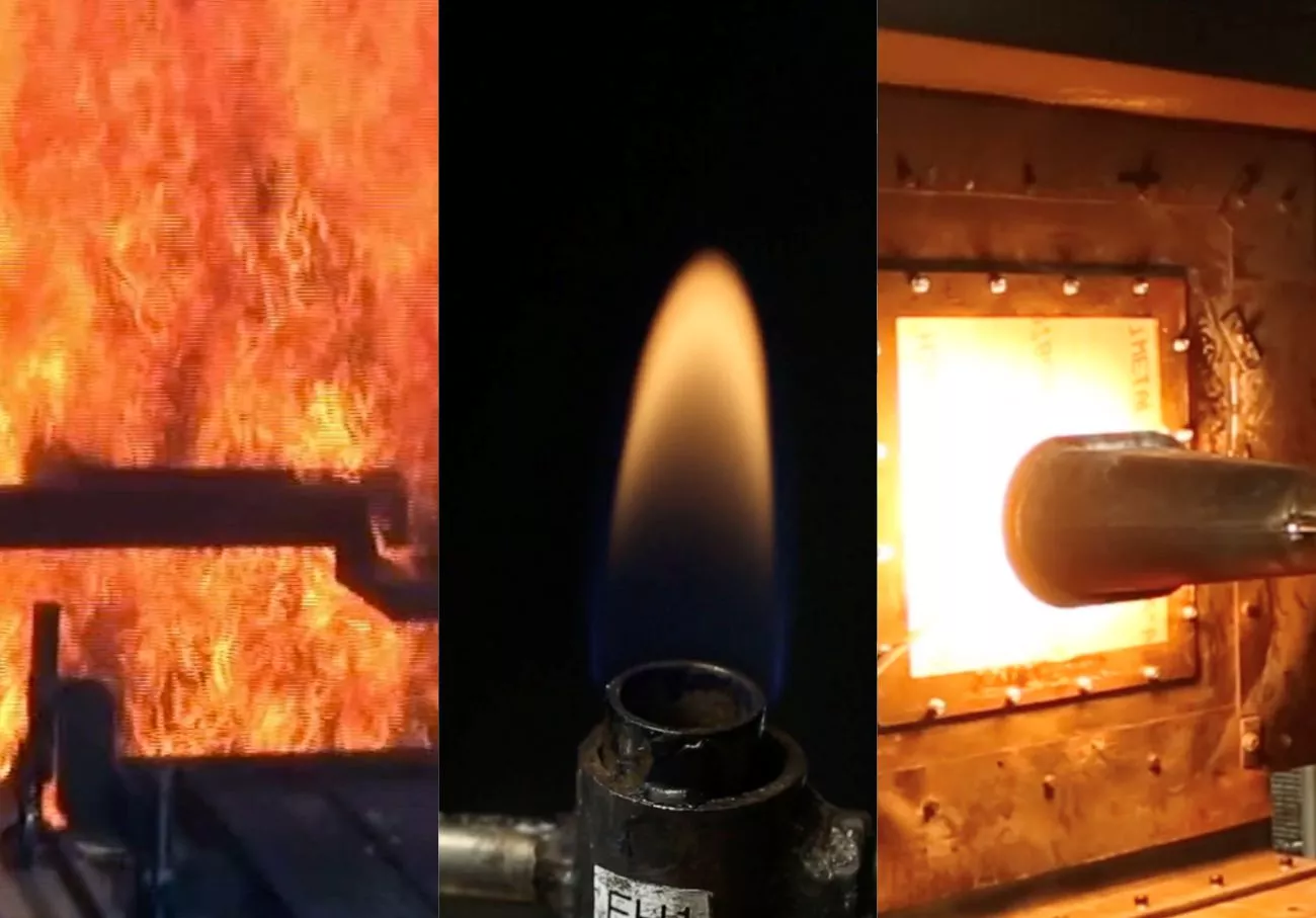 Essais de tenue au feu Essais de tenue au feu