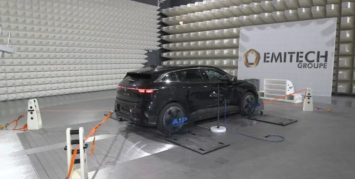 Essais CEM sur véhicules