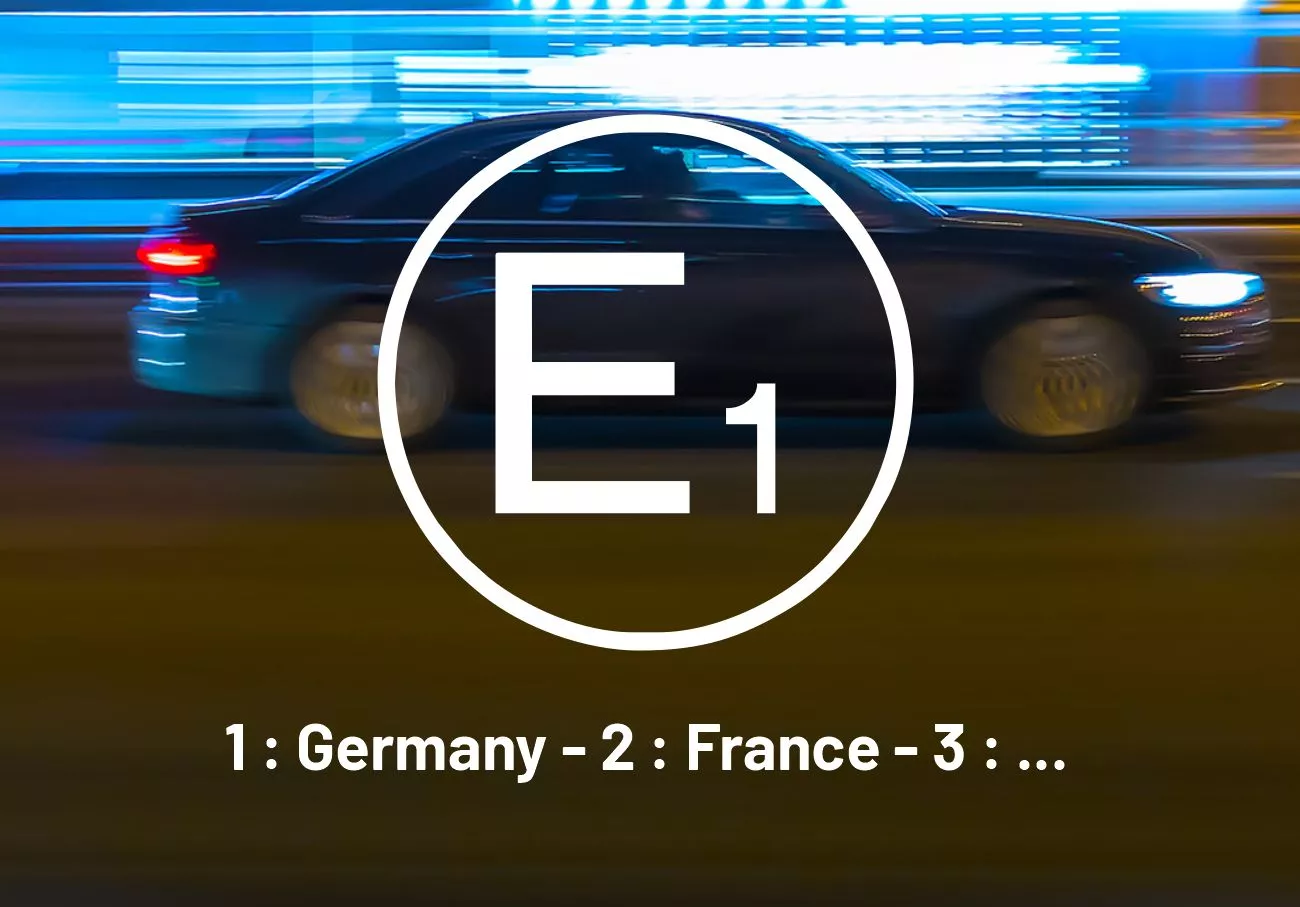 Homologation véhicules et SEEE Symbole homologation