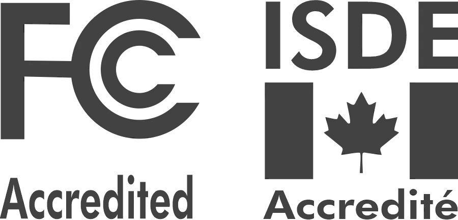 Reconnaissances FCC et ISDE